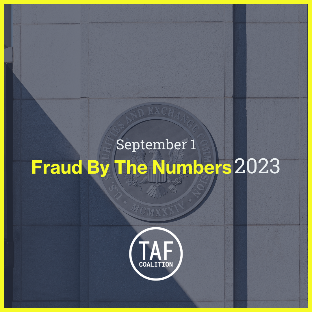 Fraud By The Numbers 2023 Sept 1 The Anti Fraud Coalition